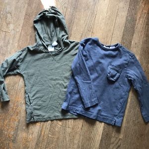 Two Zara boys tees